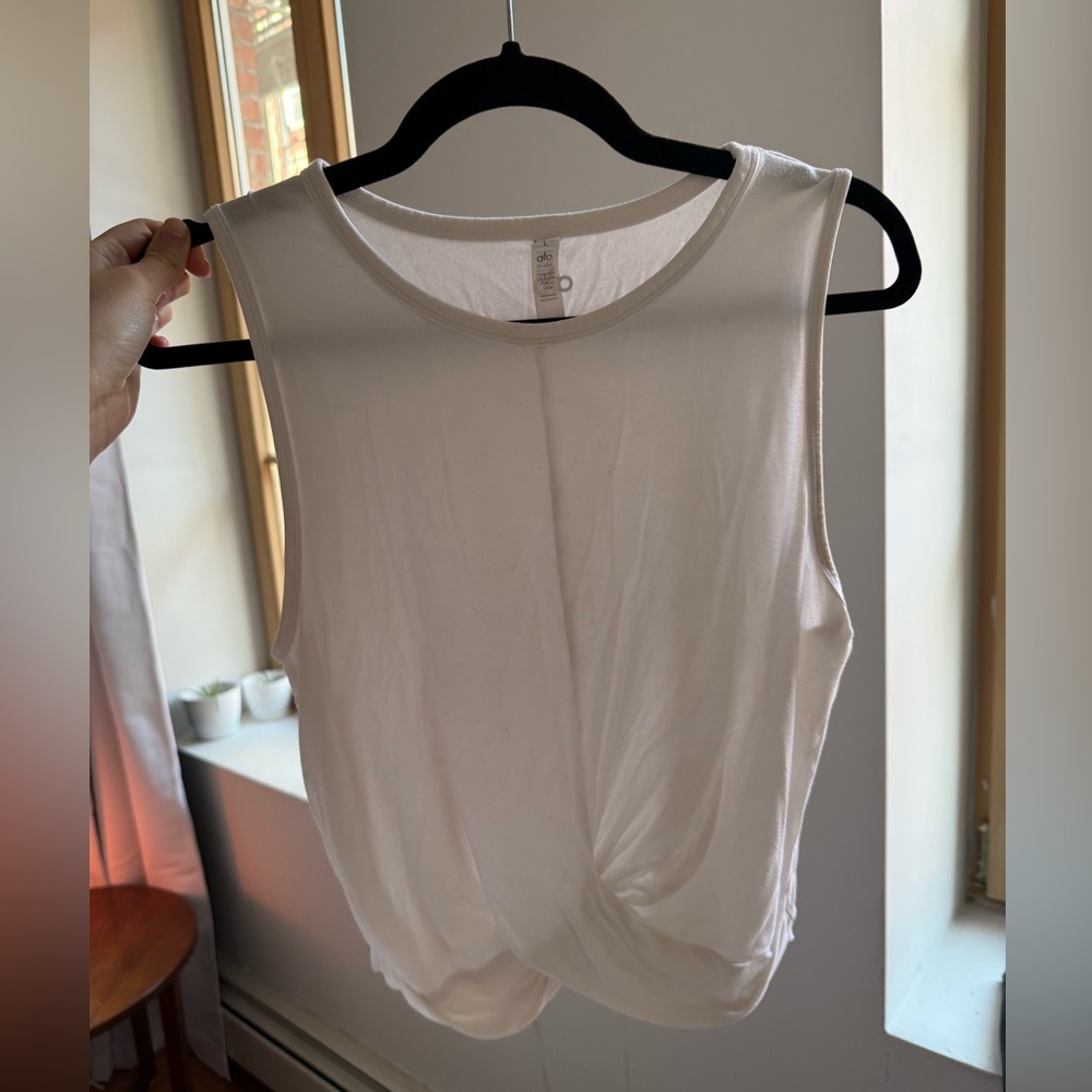 All white tank